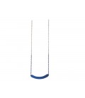 Elastic columpio asiento con cadena plastificada