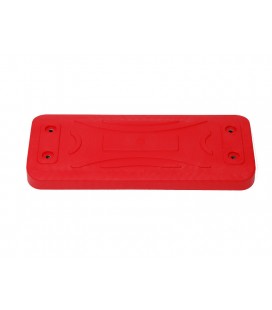 LUX Asiento columpio con estructura de aluminio rojo